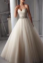 Supersale! nieuwe trouwjurk 34 36 38 €349, Ophalen, Nieuw, Wit, Trouwjurk