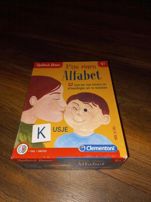 Clementoni - Spelend leren : Mijn eigen alfabet, Kinderen en Baby's, Speelgoed | Educatief en Creatief, Zo goed als nieuw, Taal en Lezen