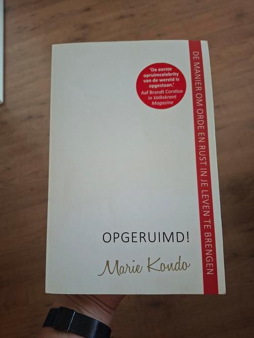 Marie Kondo - Opgeruimd!, Boeken, Psychologie, Zo goed als nieuw, Ophalen of Verzenden
