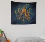 Wandkleed octopus | Wall tapestry, Ophalen of Verzenden, Zo goed als nieuw