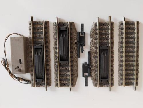 Fleischmann ontkoppelrails, 1x 6112, 2x 6114, 1x rechte 6103, Hobby en Vrije tijd, Modeltreinen | H0, Nieuw, Rails, Gelijkstroom