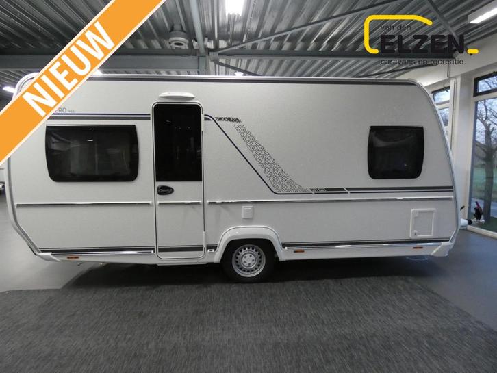 Fendt Apero 465 SFB actieprijs 1.700 kg as, Caravans en Kamperen, Caravans, Bedrijf, tot en met 4, 1000 - 1250 kg, Rondzit, Fendt