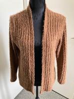 Als nieuw; bruin Fos Amsterdam vest, maat M, Kleding | Dames, Ophalen of Verzenden, Zo goed als nieuw, Maat 38/40 (M), Bruin
