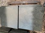 Tegel Antra Fossiel Premium 60x60 zwart, Tuin en Terras, Tegels en Klinkers, Ophalen, Gebruikt, Terrastegels, Natuursteen