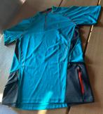 Asics hardlopen shirt. Turkoois. S, Kleding | Dames, Sportkleding, Blauw, Ophalen of Verzenden, Zo goed als nieuw, Hardlopen of Fietsen