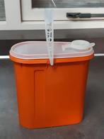 Tupperware vintage oranje sap/schenk kan met hengsel, Ophalen of Verzenden, Oranje, Overige typen