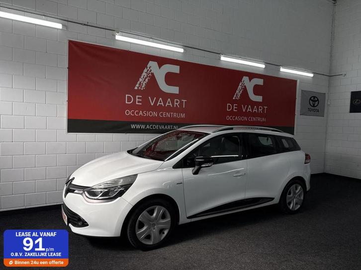 Renault Clio Estate 0.9 TCe Expression - NAVI/AIRCO/CRUISE, Auto's, Renault, Bedrijf, Te koop, Clio, ABS, Airbags, Airconditioning