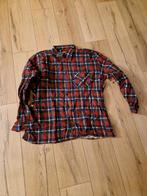 Geruit Flanellen Overhemd, Kleding | Heren, Ophalen of Verzenden, Gedragen, Rood, Overige halswijdtes
