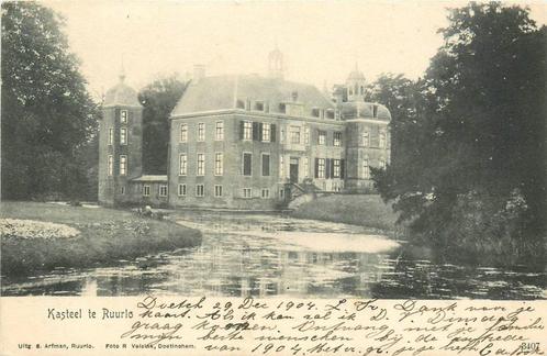 (388-577-001) Ruurlo Kasteel te Ruurlo, Verzamelen, Ansichtkaarten | Nederland, Gelderland, Verzenden