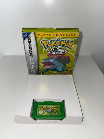 Pokémon Leaf Green Gameboy beschikbaar voor biedingen