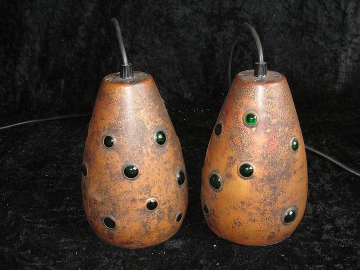 2 Nanny Still McKinney hanglampen, gemaakt door Raak Amsterd, Huis en Inrichting, Lampen | Hanglampen, Gebruikt, Minder dan 50 cm