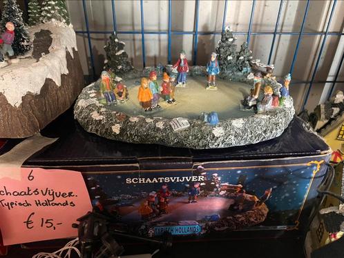 Kerstdorp huisjes poppetjes enz oa Lemax intratuin Luville, Diversen, Kerst, Ophalen