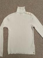 Josh V witte coltrui met knopen op de schouder- Maat S, Kleding | Dames, Ophalen of Verzenden, Zo goed als nieuw, Maat 36 (S)