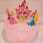 Taart stekers/ toppers Prinsessen thema handgemaakt, Ophalen of Verzenden, Nieuw, Taarten of Cupcakes, Versiering