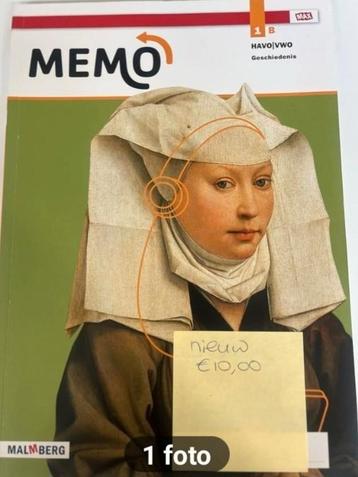 Memo vwo / havo 1 gezocht  beschikbaar voor biedingen