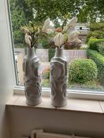 Vazen, Huis en Inrichting, Woonaccessoires | Vazen, Ophalen, Wit, Aardewerk of Porselein, Zo goed als nieuw