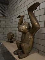 Grote messing Aap van de Kunstenaar Sergio Bustamante uniek, Antiek en Kunst, Antiek | Koper en Brons, Ophalen of Verzenden