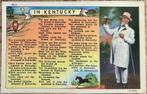 USA KAART ~ Kentucky "in Kentucky", Ophalen of Verzenden, 1940 tot 1960, Ongelopen, Buiten Europa