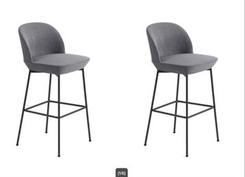 8 stk nieuwe Muuto gestoffeerde barstoelen beschikbaar voor biedingen