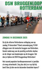 Startbewijs bruggenloop (incl T-shirt), Eén persoon