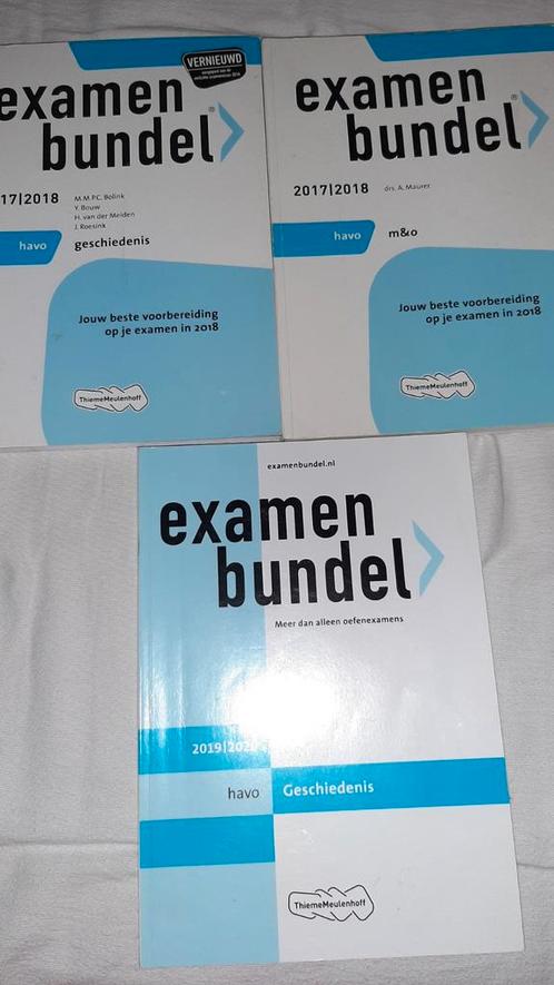 EXAMENBUNDEL HAVO geschiedenis M&O voorbereiden examens, Boeken, Schoolboeken, Gelezen, Geschiedenis, HAVO, Ophalen of Verzenden