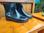 Regenlaarsjes zwart glans. M 38, valt als 37. Niet gedragen, Kleding | Dames, Ophalen, Nieuw, Zwart