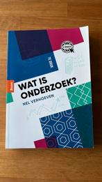 Wat is onderzoek? 7e druk Nel Verhoeven, Boom, Zo goed als nieuw, Gamma, HBO