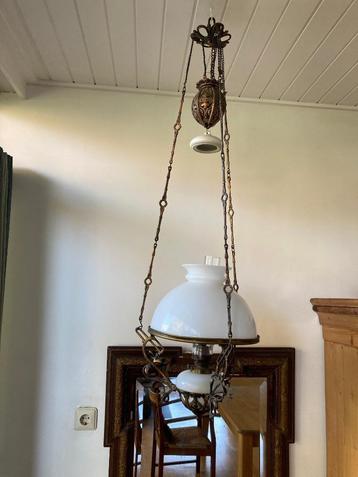 Schippertje hang lamp Antiek  beschikbaar voor biedingen