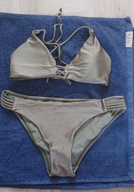 Mooie kakigroene bikini, Seven Sisters, maat S, cup A/B, Kleding | Dames, Badmode en Zwemkleding, Zo goed als nieuw, Bikini, Groen