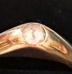 Antieke gouden ring roosdiamant 14 k C. Begeer 5 gram!, Ophalen of Verzenden