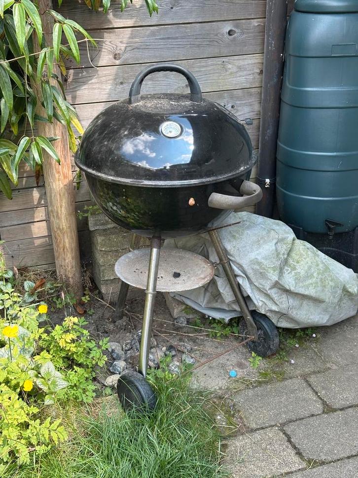 Grote oude barbecue, Tuin en Terras, Houtskoolbarbecues, Gebruikt, Ophalen