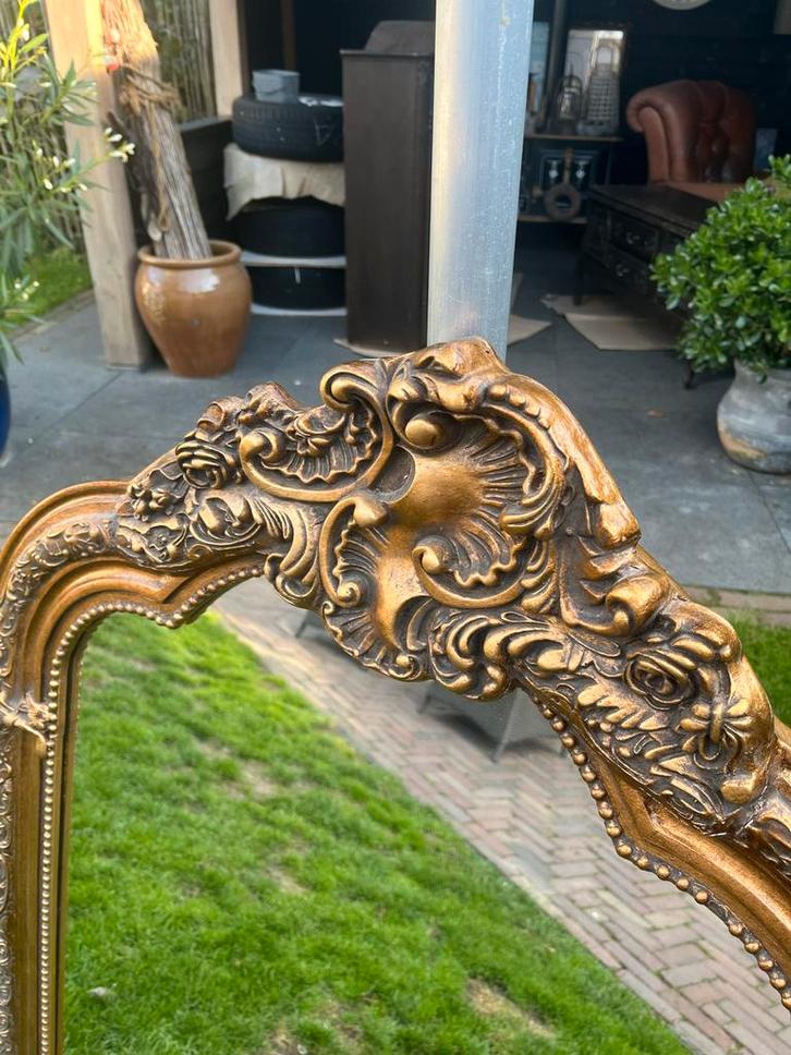Klassieke Boogspiegel Barok Stijl, Huis en Inrichting, Woonaccessoires | Spiegels, Rechthoekig, Ophalen
