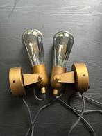 Wandlamp / wandspot messing, Ophalen of Verzenden, Zo goed als nieuw