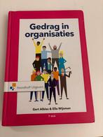 Gedrag in organisaties - Gert Alblas & Ella Wijsman, Ophalen of Verzenden, Gamma, Gelezen, HBO