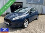 Ford Fiesta 1.0 Style 6/12 m Garantie, Gebruikt, Blauw, 23 km/l, Origineel Nederlands