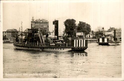 Stoomponten bij Zwijndrecht, Verzamelen, Ansichtkaarten | Nederland, Gelopen, Zuid-Holland, Voor 1920, Ophalen of Verzenden