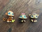 Littlest pet shop 3x aap, Ophalen of Verzenden, Zo goed als nieuw