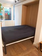 Opklapbed hafele systeem matras 140 x 200, Huis en Inrichting, Ophalen, Tweepersoons, 140 cm, Zo goed als nieuw