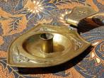 Mooie antieke koperen blaker uit Engeland 26 cm. uit 1850., Antiek en Kunst, Ophalen of Verzenden, Koper of Brons