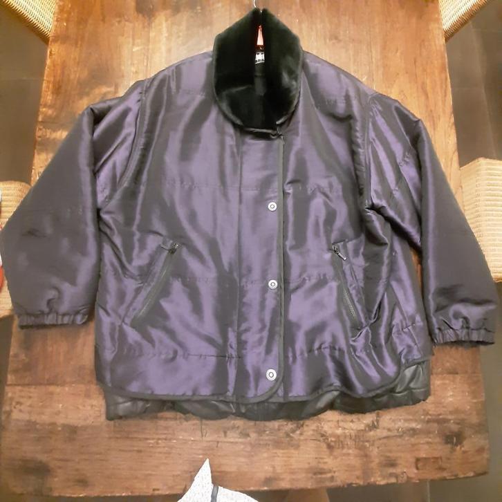🧥zgan: Today winterjas met bontkraag - Maat 46🏷️t.e.a.b., Kleding | Dames, Jassen | Winter, Zo goed als nieuw, Maat 46/48 (XL) of groter