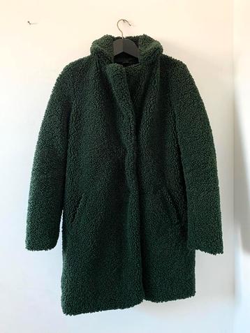 Groene Teddy Jas Noisy May maat M beschikbaar voor biedingen