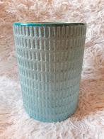 Mooie turquoise glitter vaas, Ophalen, Zo goed als nieuw