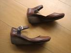 Comfortabele camel leren pumps CLARKS 36-37 snazzeys, Kleding | Dames, Schoenen, Pumps, Bruin, Verzenden, Zo goed als nieuw