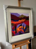 Ronald Boonacker, ingelijste zeefdrukken Lombardije I en II, Antiek en Kunst, Kunst | Litho's en Zeefdrukken, Ophalen