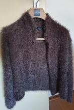 Fluffy look vestje 38/40, Ophalen, Maat 38/40 (M), Paars