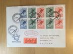 FDC Zweden 1966 Schaatsen, Postzegels en Munten, Postzegels | Eerstedagenveloppen, Beschreven, Ophalen of Verzenden, Europa