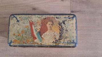 Wilhelmina blik 1898 beschikbaar voor biedingen