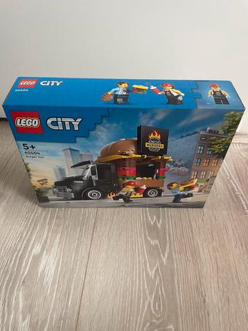 Lego city 60404 Burger Van NIEUW