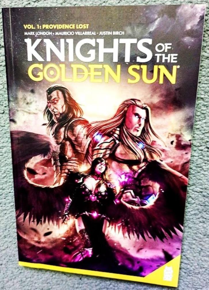 Knights Of The Golden Sun. Zéér spannende Trade Papaerback's, Boeken, Strips | Comics, Nieuw, Eén comic, Amerika, Ophalen of Verzenden