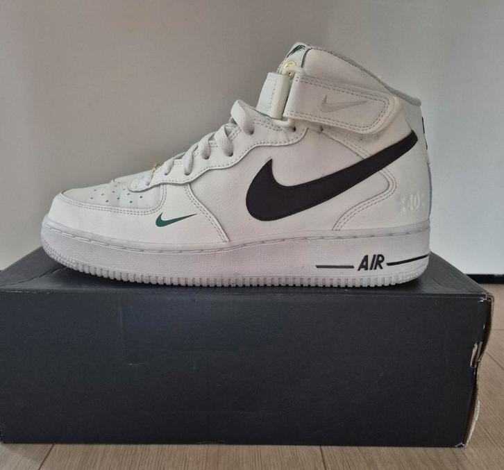 Nike Air Force 1 Mid '07 LV8 40th Anniversary maat 42, Kleding | Heren, Schoenen, Zo goed als nieuw, Sneakers of Gympen, Wit, Ophalen of Verzenden
